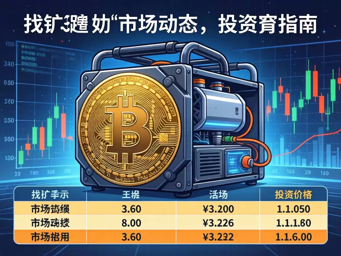 比特币挖矿机价格表，市场动态与投资指南