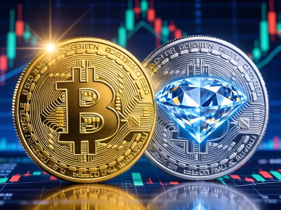 比特币与钻石币，价格波动下的数字货币新星