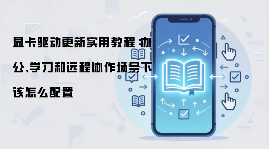 显卡驱动更新实用教程：办公、学习和远程协作场景下该怎么配置