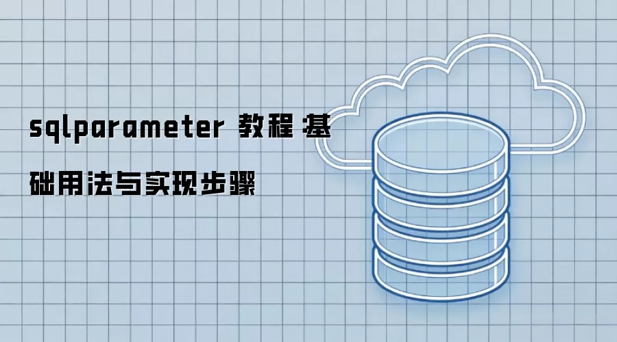 sqlparameter 教程：基础用法与实现步骤