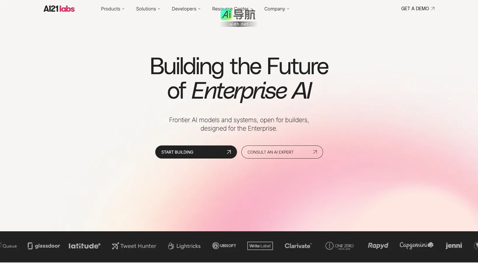 AI21 专注于为企业提供定制化、安全的AI解决方案，助力数据密集型工作流程自动化