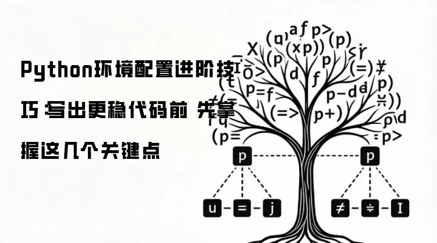 Python环境配置进阶技巧：写出更稳代码前 先掌握这几个关键点