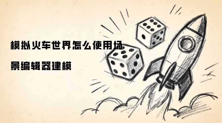 模拟火车世界怎么使用场景编辑器建模