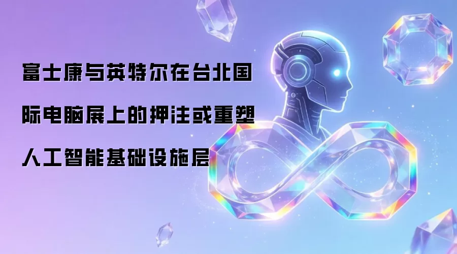富士康与英特尔在台北国际电脑展上的押注或重塑人工智能基础设施层