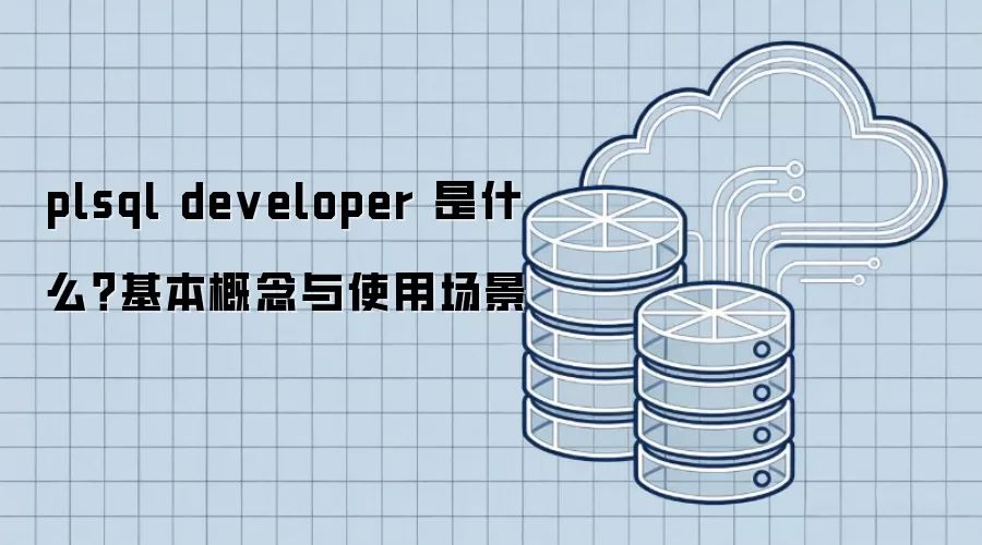 plsql developer 是什么？基本概念与使用场景