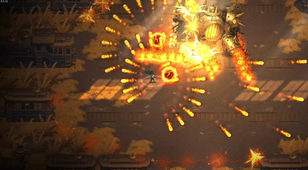 动作Roguelike《天核重启》试玩版现已上线!发射魔法弹幕撕裂敌人