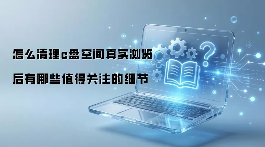 怎么清理c盘空间真实浏览后有哪些值得关注的细节