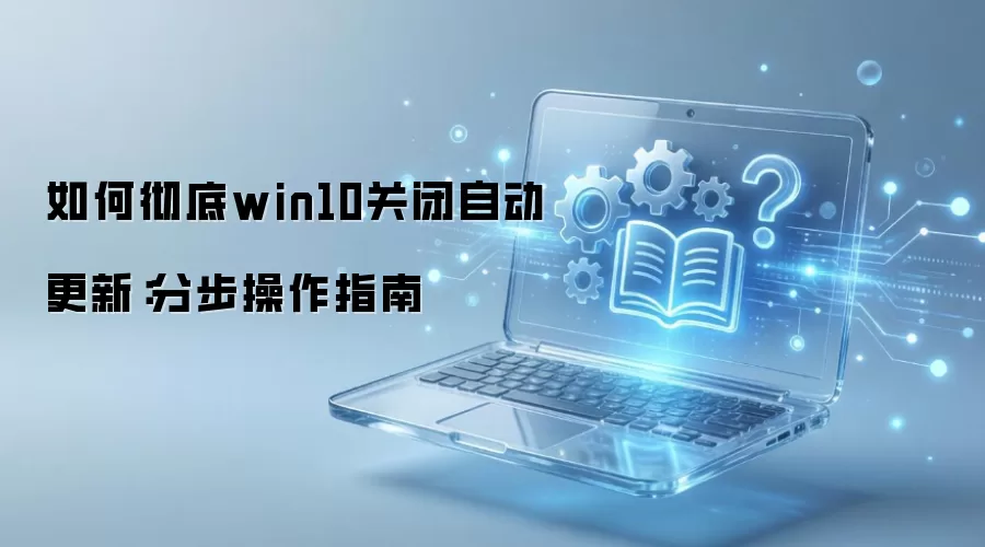 如何彻底win10关闭自动更新:分步操作指南