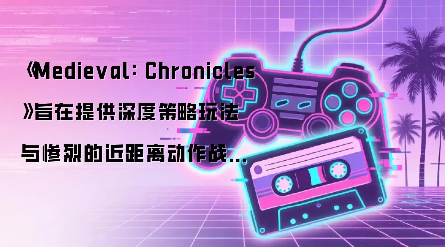 《Medieval: Chronicles》旨在提供深度策略玩法与惨烈的近距离动作战斗   IGN 前瞻