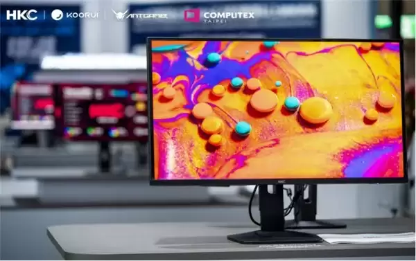光色同控重塑专业显示新标准｜HKC连发两款全球首款31.4/27英寸RGB-MiniLED旗舰显示器