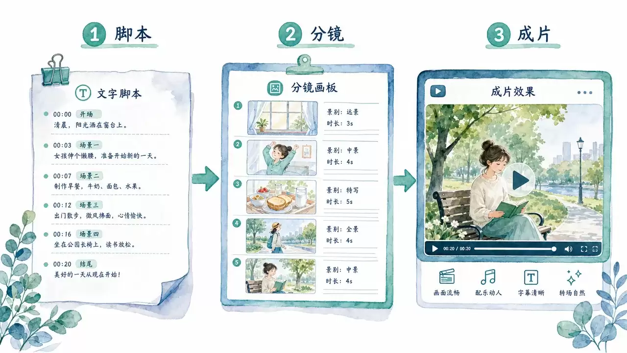 AI 图片与视频生成指南:从提示词到成片的完整工作流