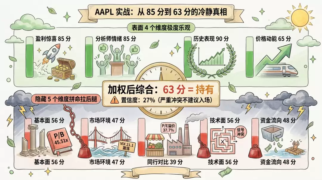 我用 AI 做了个股票分析 Skill：2 秒看穿一只股票