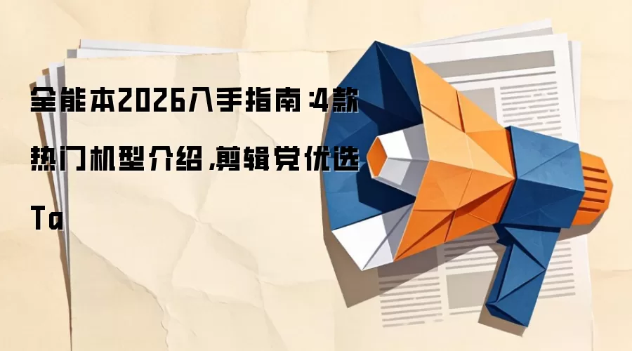 全能本2026入手指南：4款热门机型介绍，剪辑党优选Ta