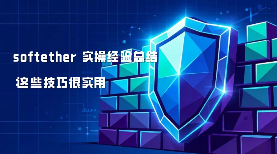 softether 实操经验总结:这些技巧很实用