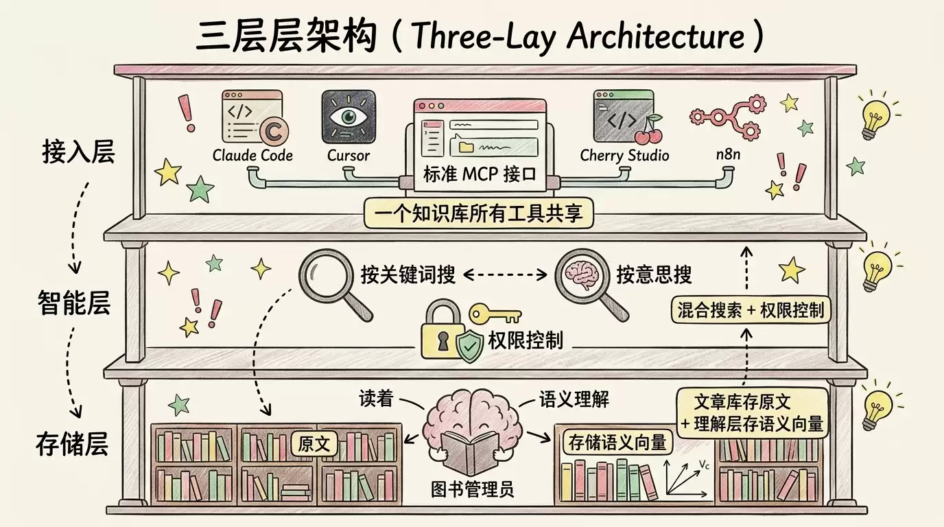 知识库云端化教程来了!把你的文档变成所有 AI 都能搜的知识库