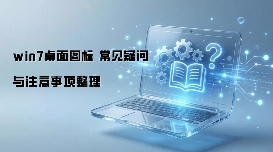win7桌面图标 常见疑问与注意事项整理