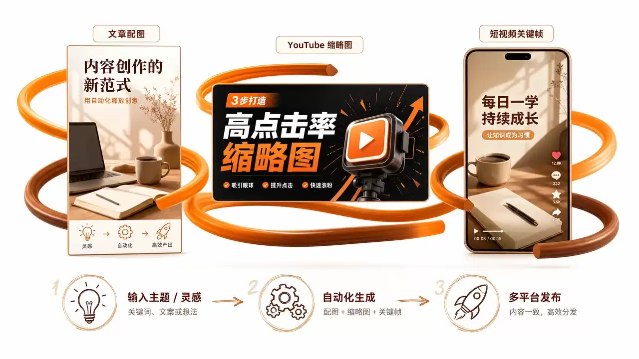 自媒体 AI 自动化指南:用 Agent 替你做内容,你只管定方向