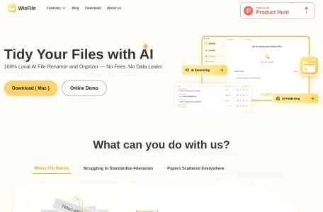Wisfile-AI文件整理工具