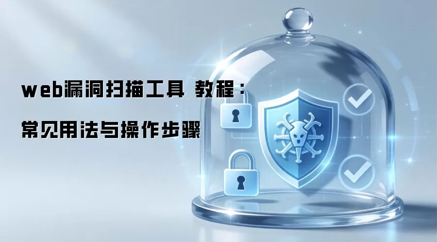 web漏洞扫描工具 教程:常见用法与操作步骤