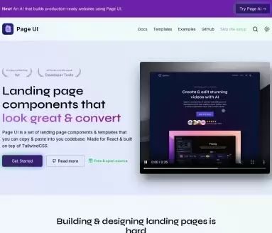 Page UI
