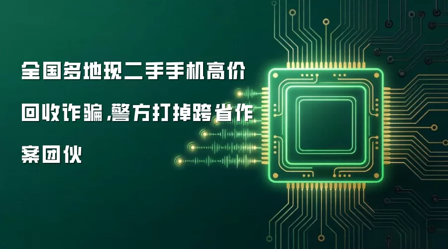 全国多地现二手手机高价回收反诈，警方打掉跨省作案团伙