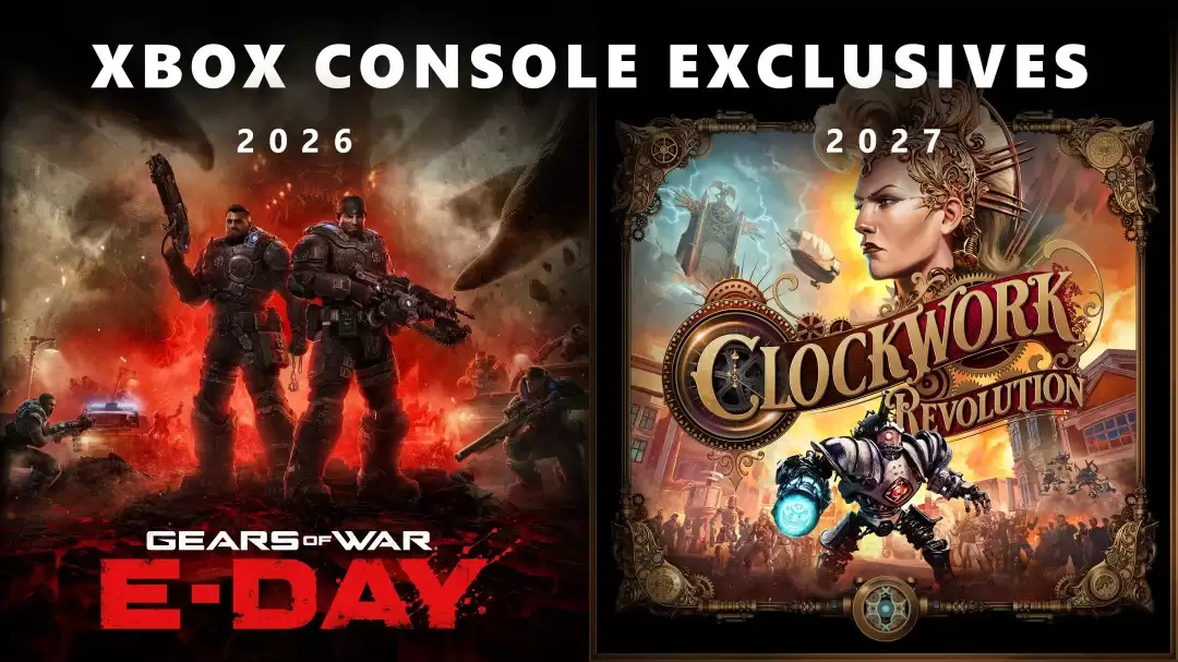 《战争机器：事变日》《发条革命》确认Xbox主机独占 不再登陆PS5
