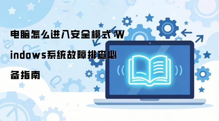 电脑怎么进入安全模式:Windows系统故障排查必备指南
