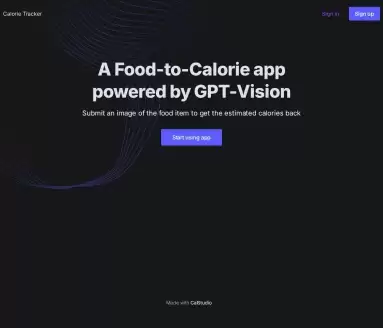 Calorie Tracker
