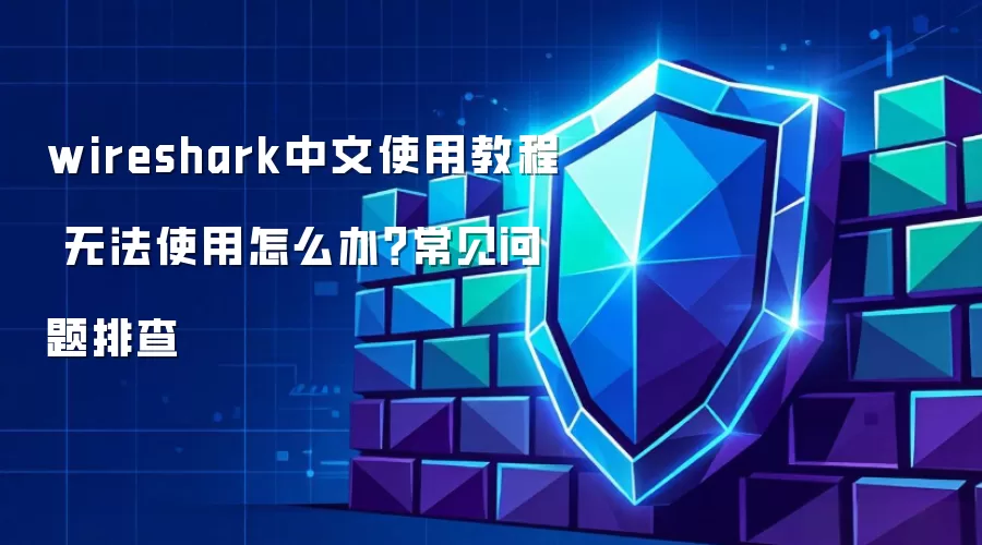 wireshark中文使用教程 无法使用怎么办？常见问题排查