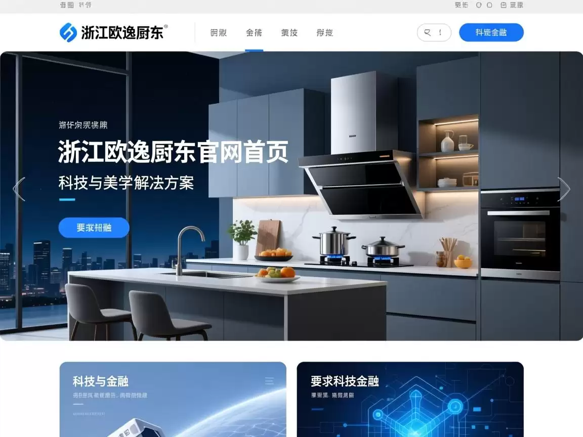 浙江欧逸厨电官网首页,科技与美学的现代厨房解决方案 浙江欧逸厨电官网首页,科技与美学的现代厨房解决方案