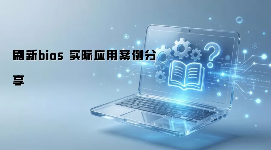 刷新bios 实际应用案例分享