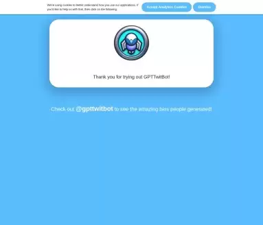 GPT Twitter 机器人