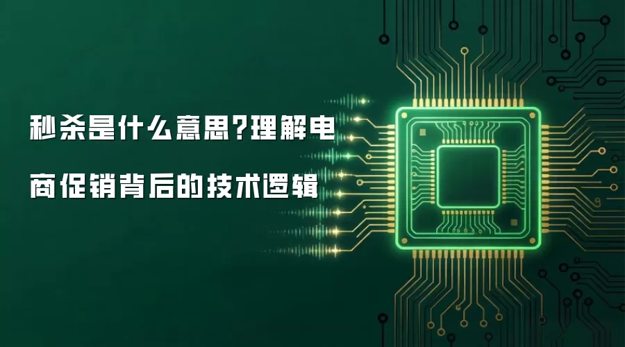 秒杀是什么意思？理解电商促销背后的技术逻辑