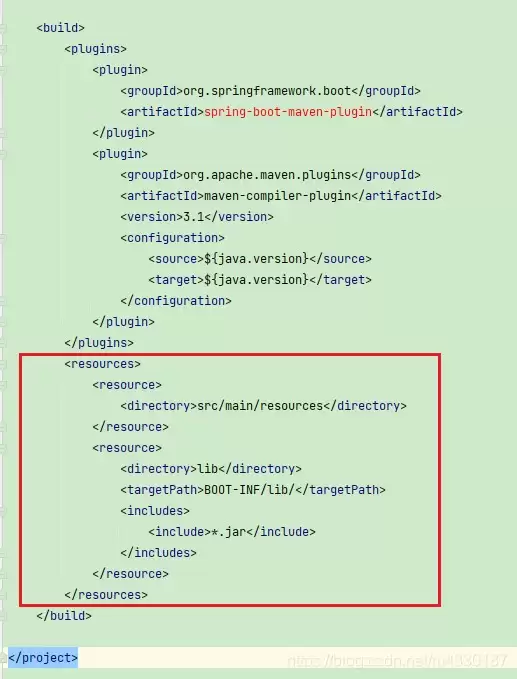 springboot如何用ma ven打包外部引入的lib依赖
