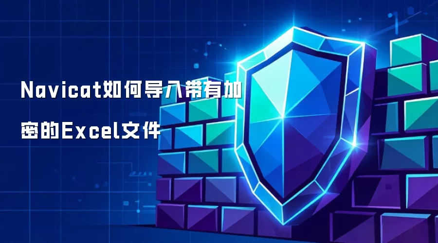 Na vicat如何导入带有加密的Excel文件