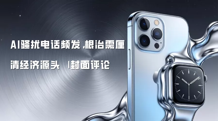 AI骚扰电话频发，根治需厘清经济源头 