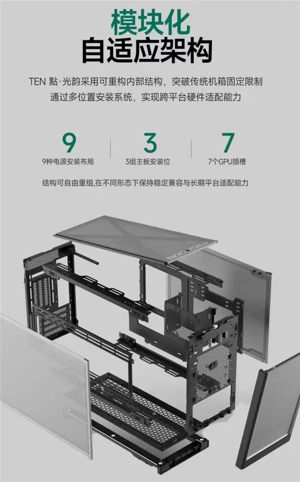 MONTECH发布十周年纪念机箱TEN點·光韵：模块化设计斩获红点奖
