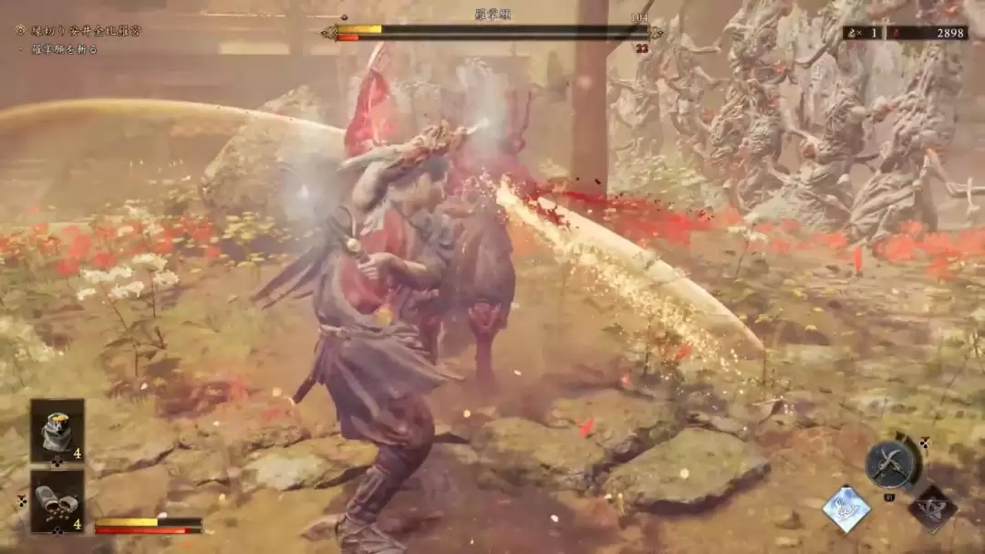 《鬼武者：剑之道》新Boss实机 恶心怪物来袭