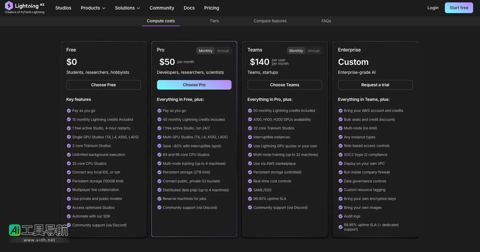 Lightning 全面的AI开发平台,助力快速构建AI产品