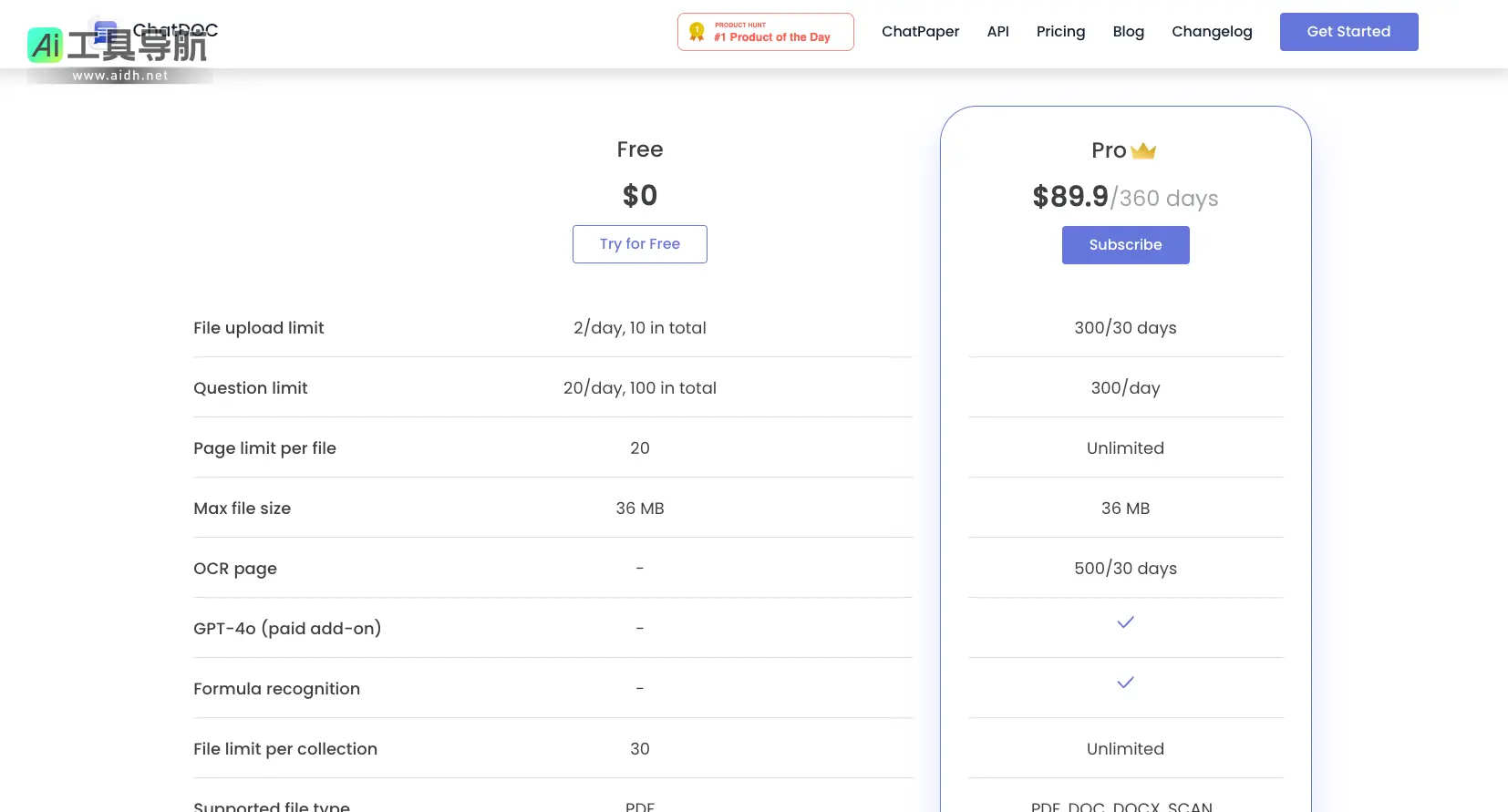 ChatDOC 用AI重新定义PDF文档的使用编辑方式