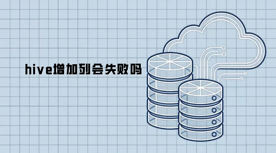 hive增加列会失败吗