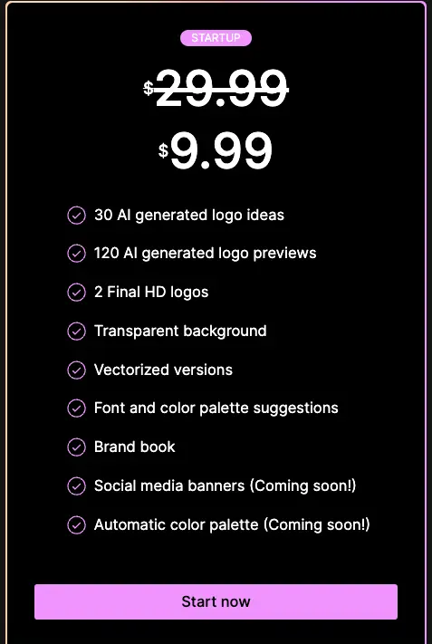 MakeLogoAI 用AI生成商标，打造独特的品牌LOGO标识