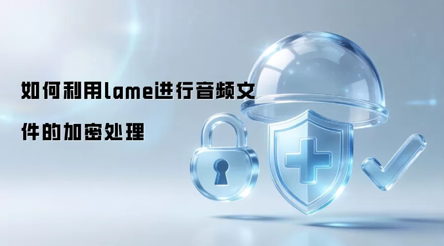 如何利用lame进行音频文件的加密处理