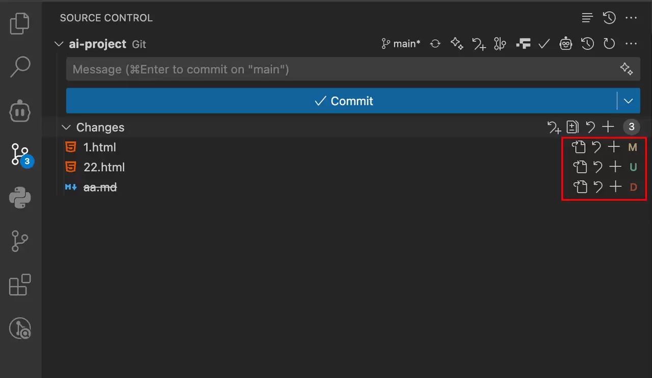 VSCode Git 使用教程，可视化操作让你轻松上手