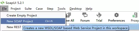 使用SoapUI用cxf生成 webservice 代码