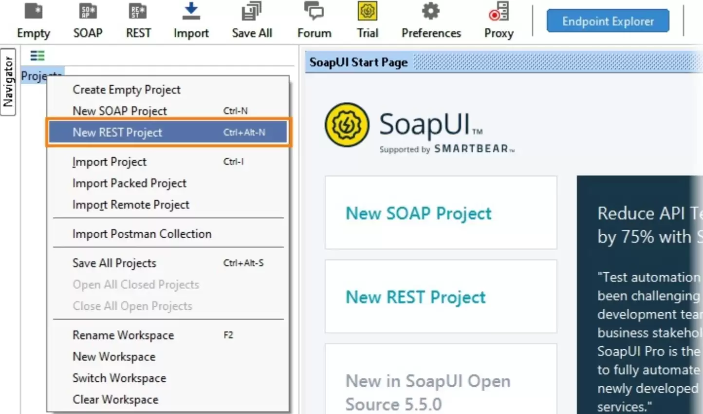 使用 SoapUI 测试 REST 服务
