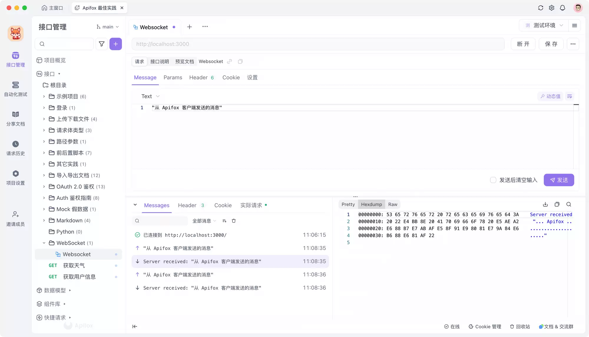 WebSocket 在线测试工具-最佳选择