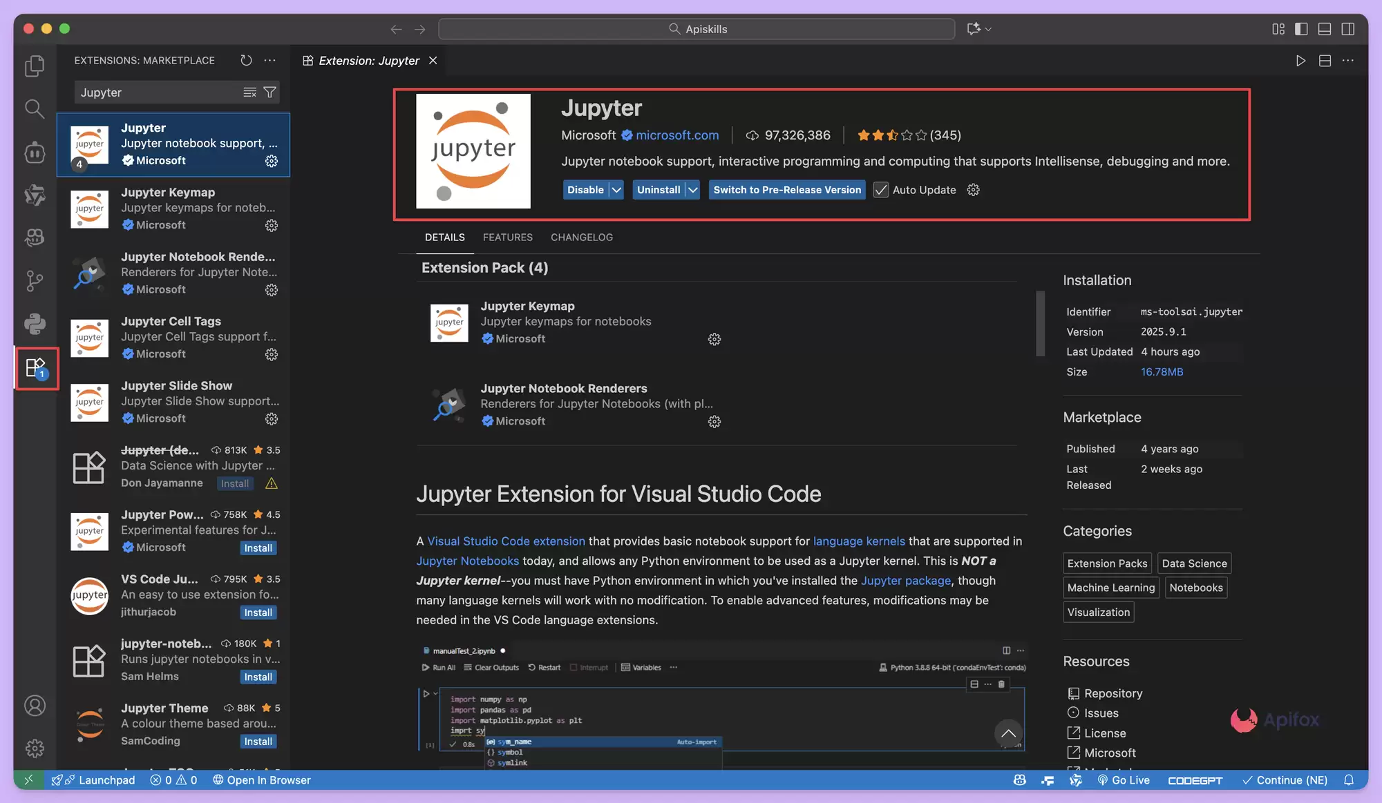 如何在 VSCode 中运行 Jupyter Notebook？图文教程