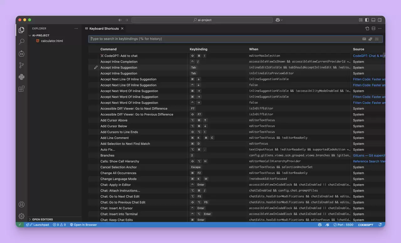 VSCode 快捷键配置使用，图文详细教程