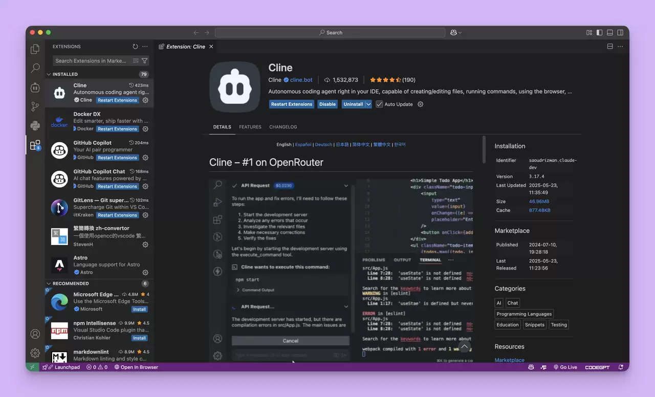 8 个易上手的 VSCode AI 编程扩展（AI 助手）推荐